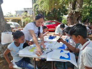 camp creole art therapy ile maurice